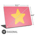 Cartoon Network Steven Universe Steven Universe Star Universal Laptop 15in (12.2 x 8.8in) Skin